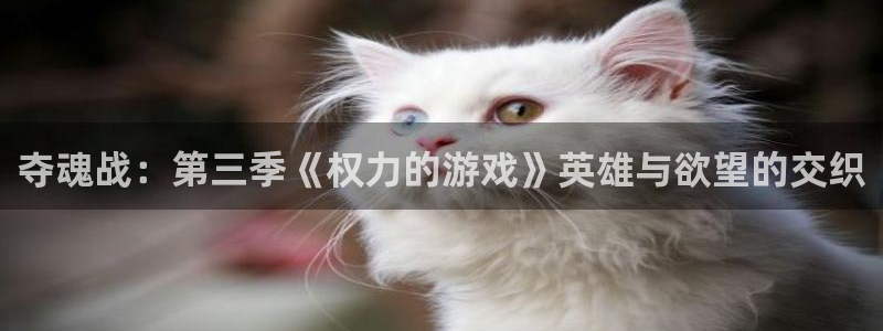 夺魂战：第三季《权力的游戏》英雄与欲望的交织