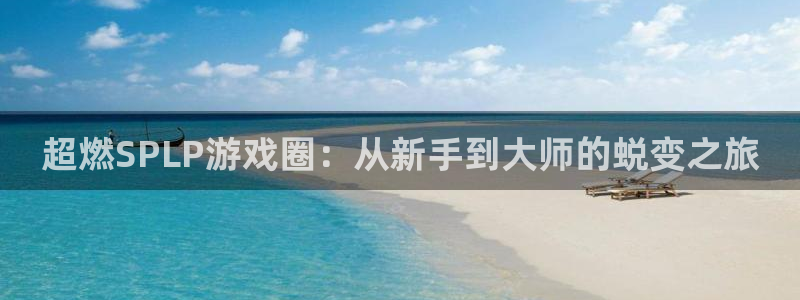 雷火竞技电竞网站：超燃SPLP游戏圈：从新手到大师的蜕变之旅